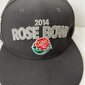 Nike True 2014 Michigan State Spartans Rose Bowl Snapback Hat NCAA Flat Brim
